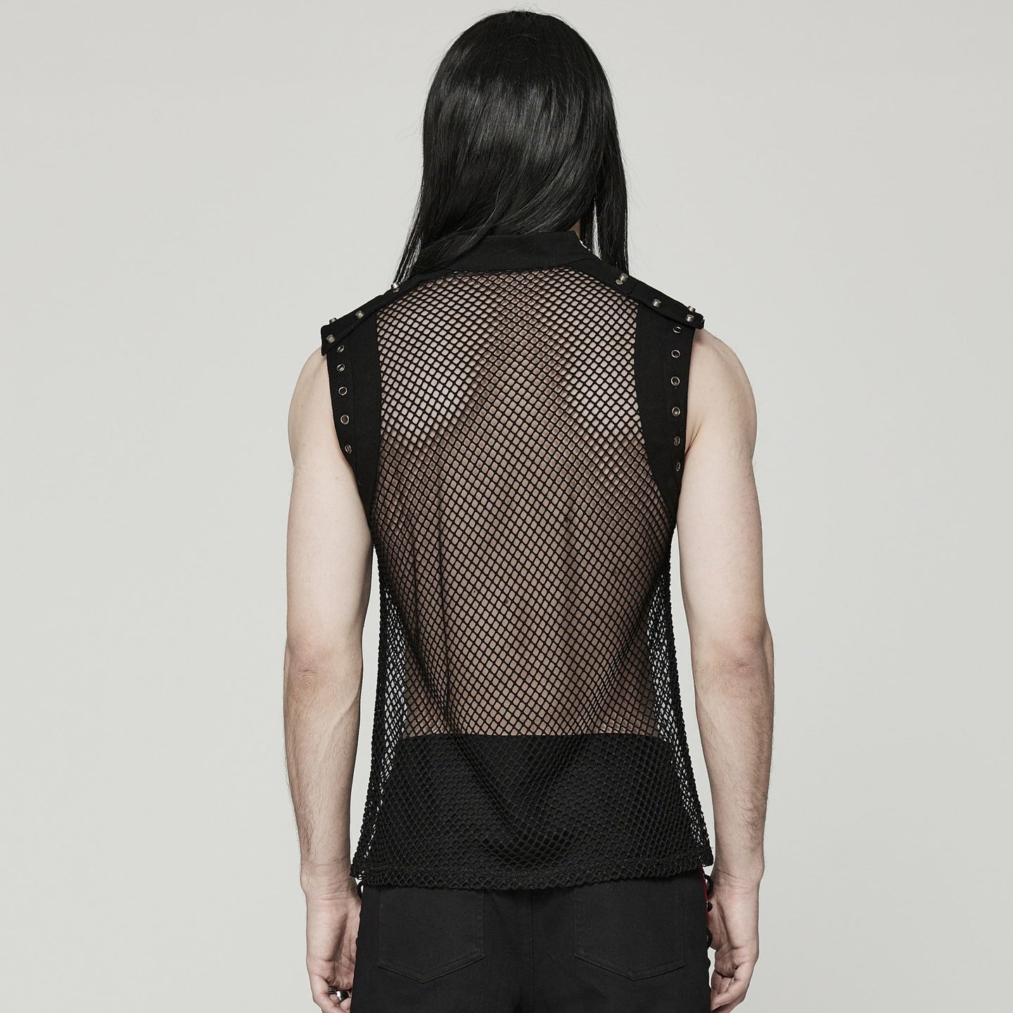 Burning Man Top Zwart