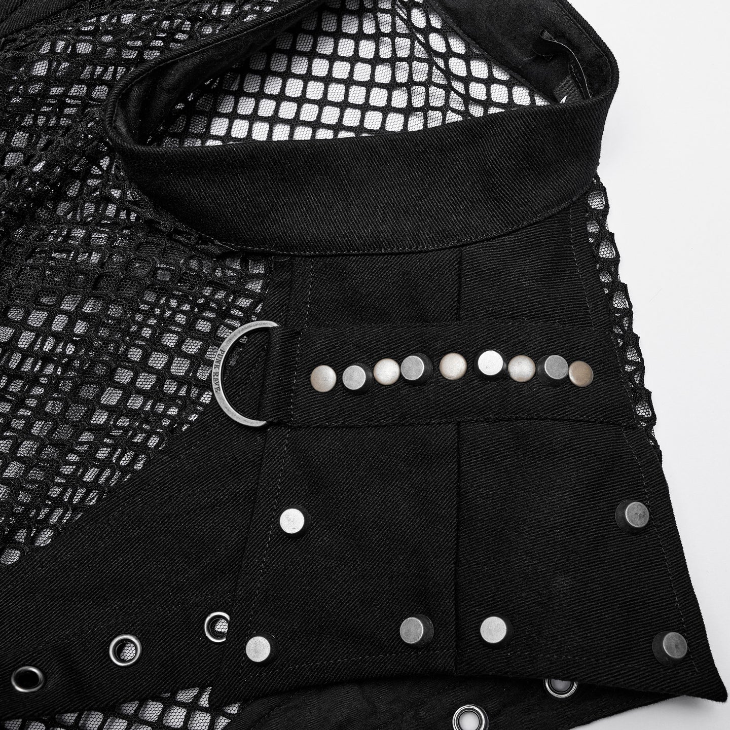 Burning Man Top Zwart