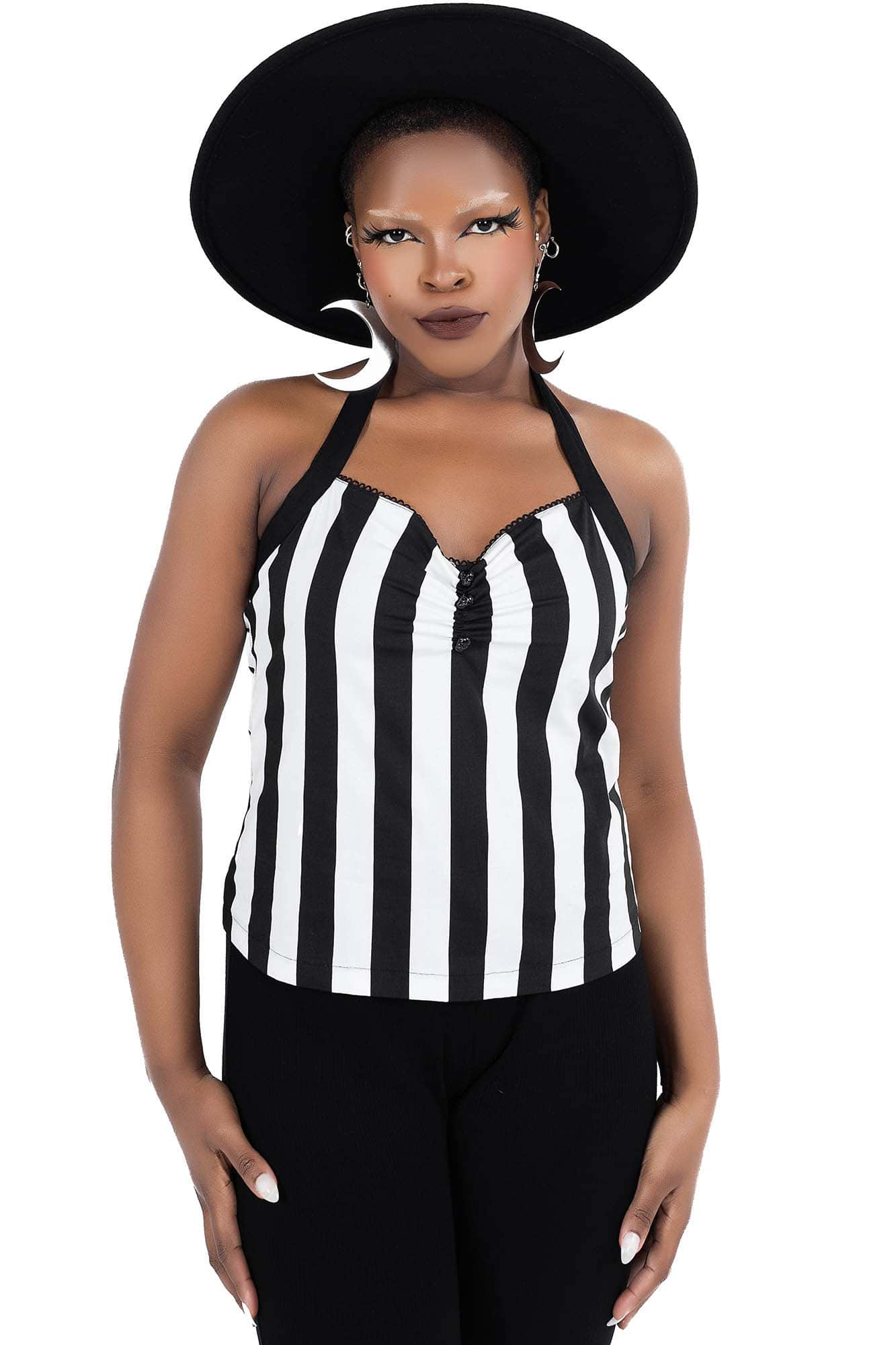 Killstar Little Deetz Halter Top