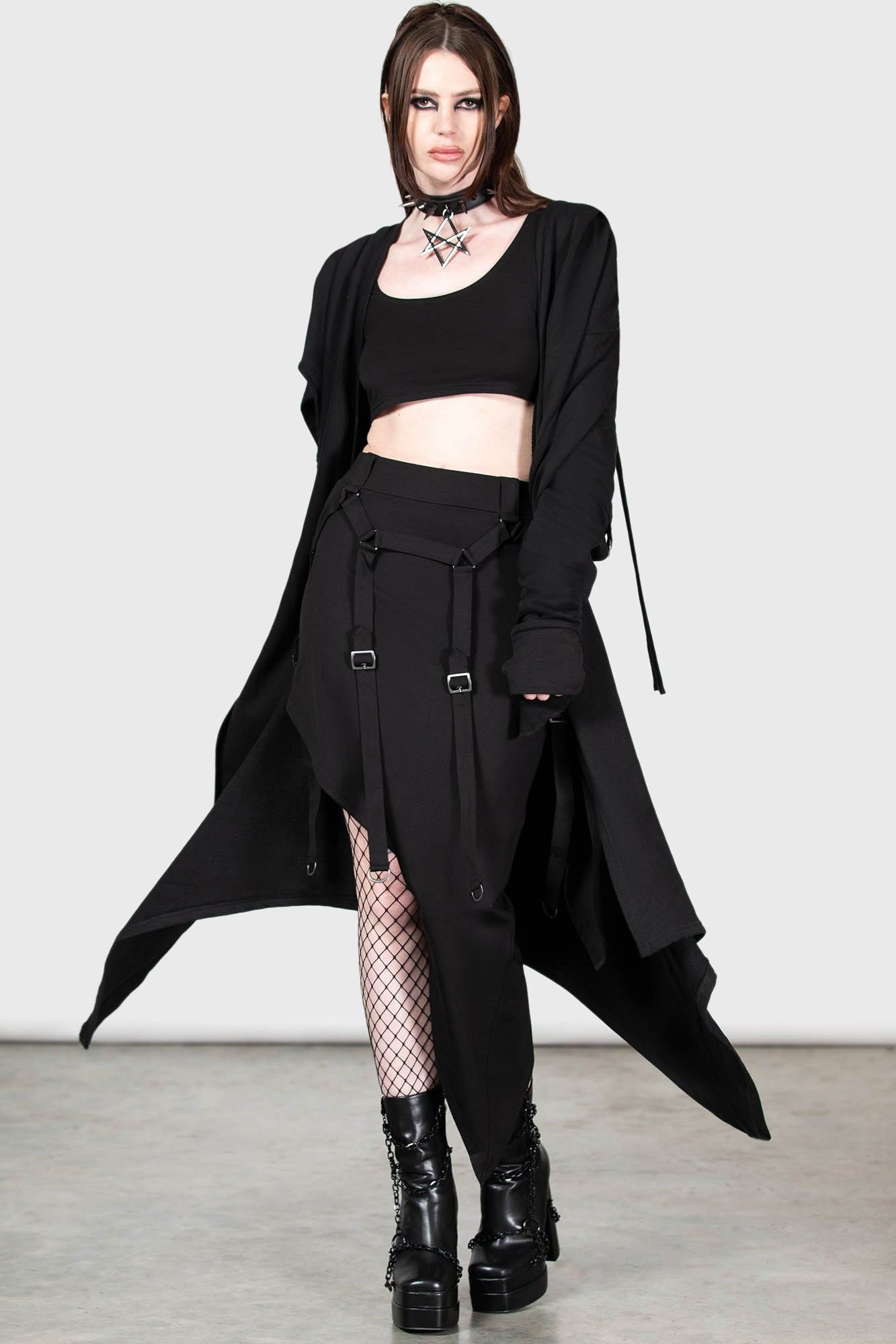 Killstar Acacia's Poison Midi Skirt