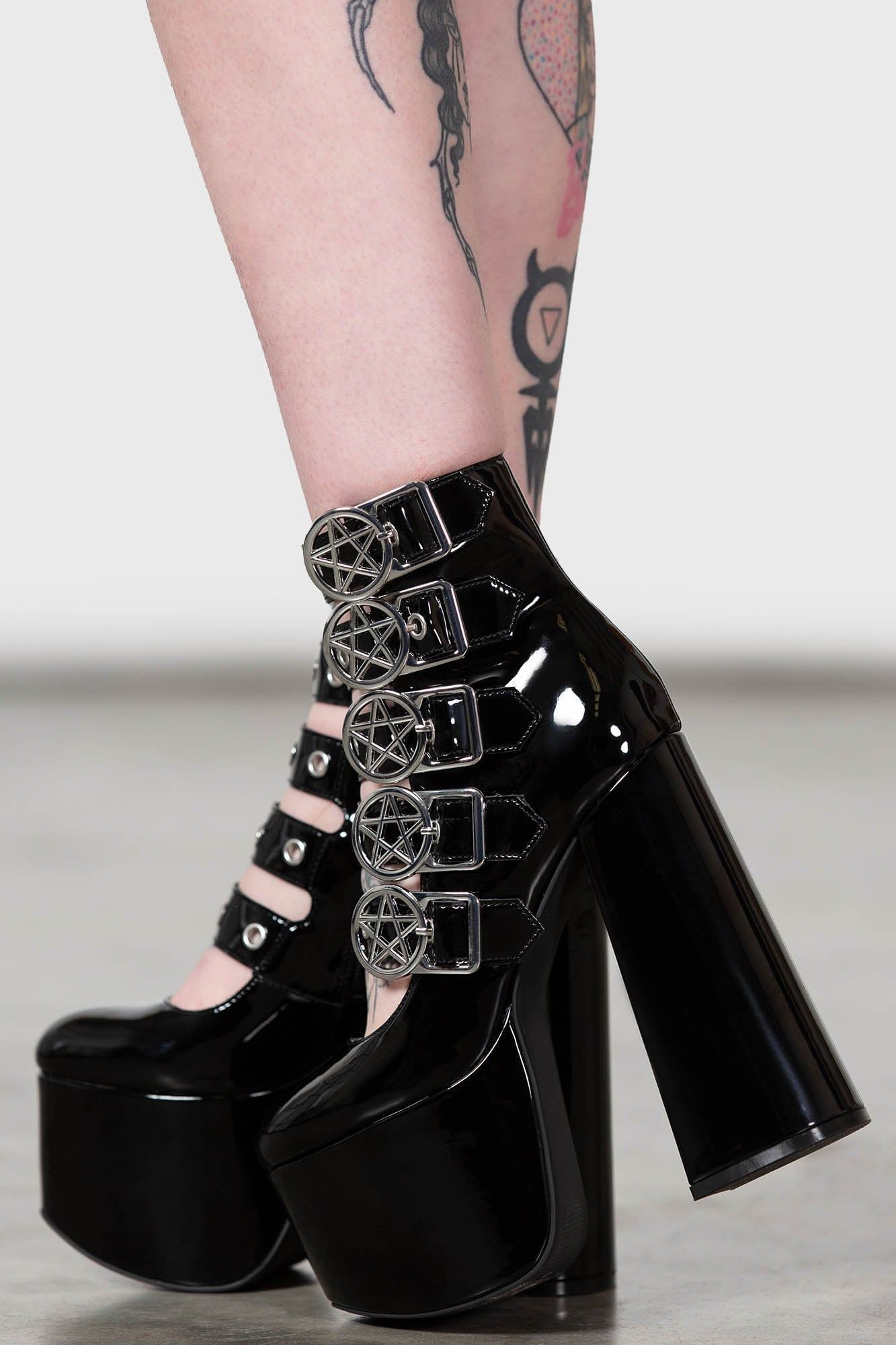 Killstar Panic Plateauschoenen