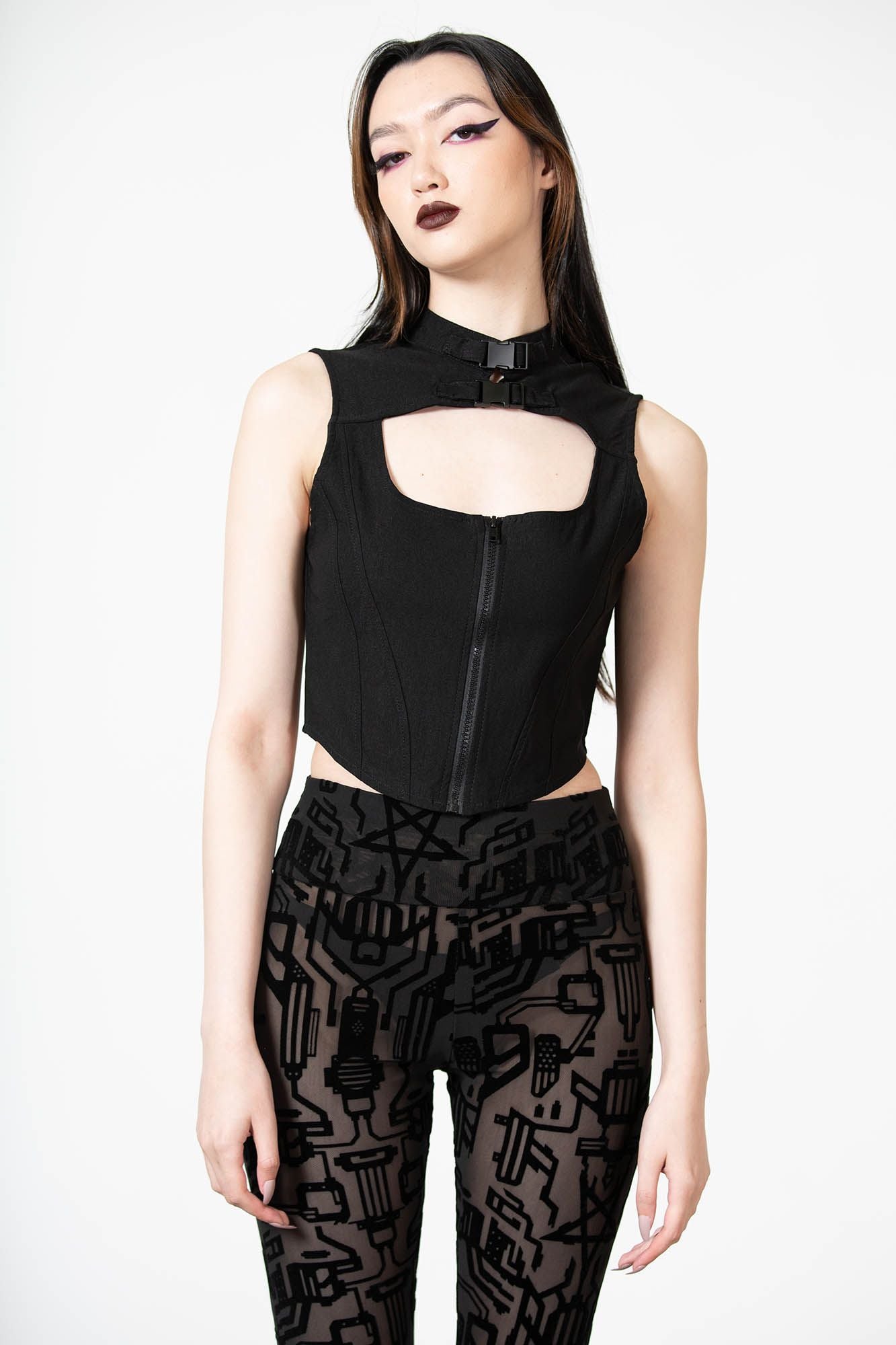 Killstar Amped Up Corset Top