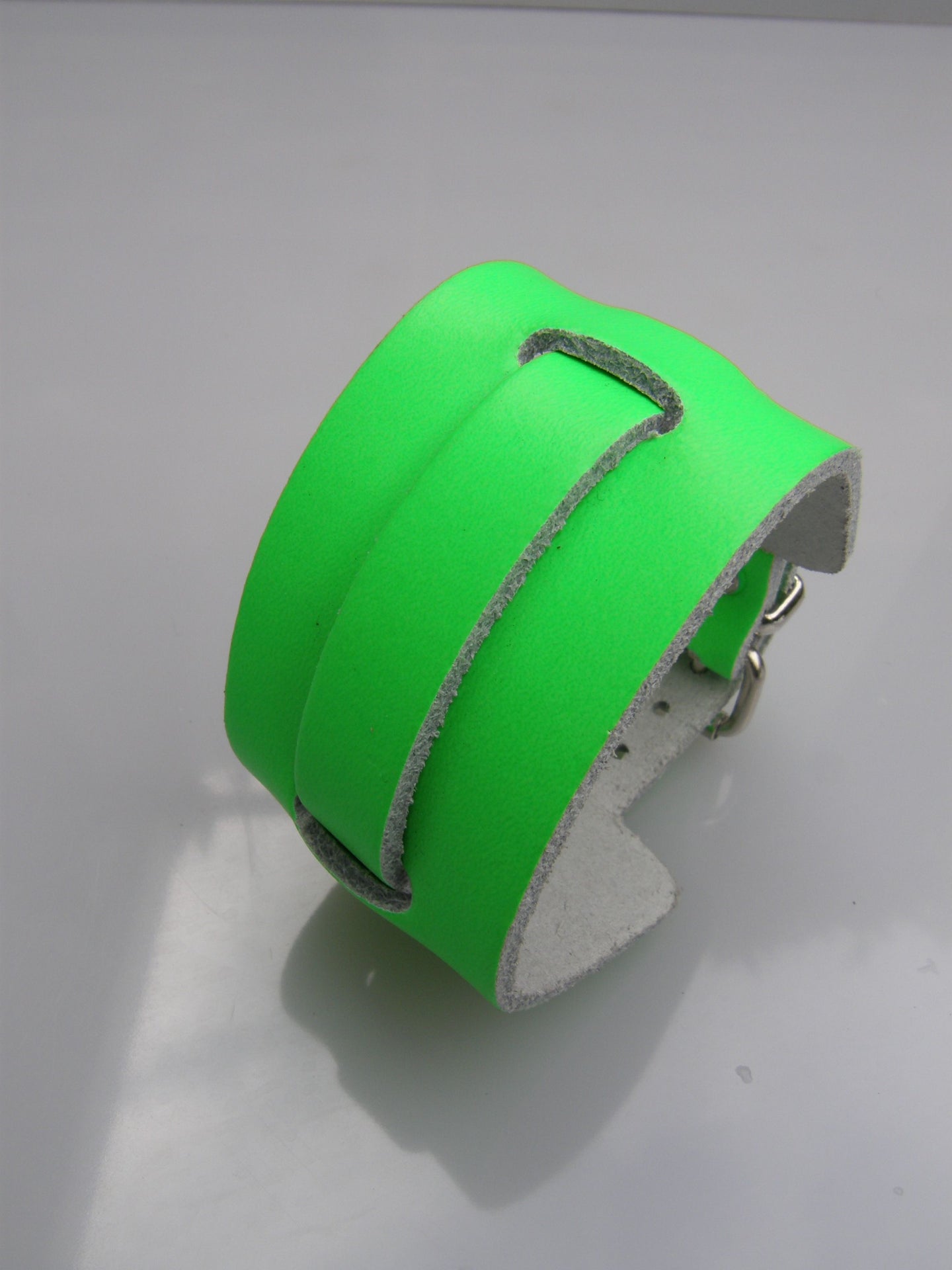 Polsband 1 Row Watch Strap Fluor Groen