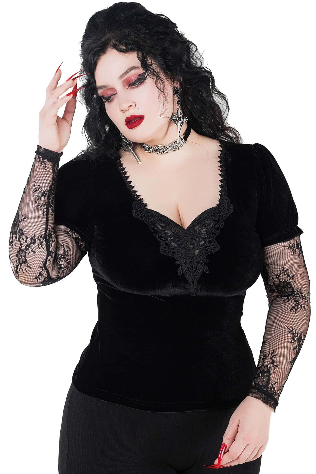Killstar Spirit Bound Long Sleeve Top