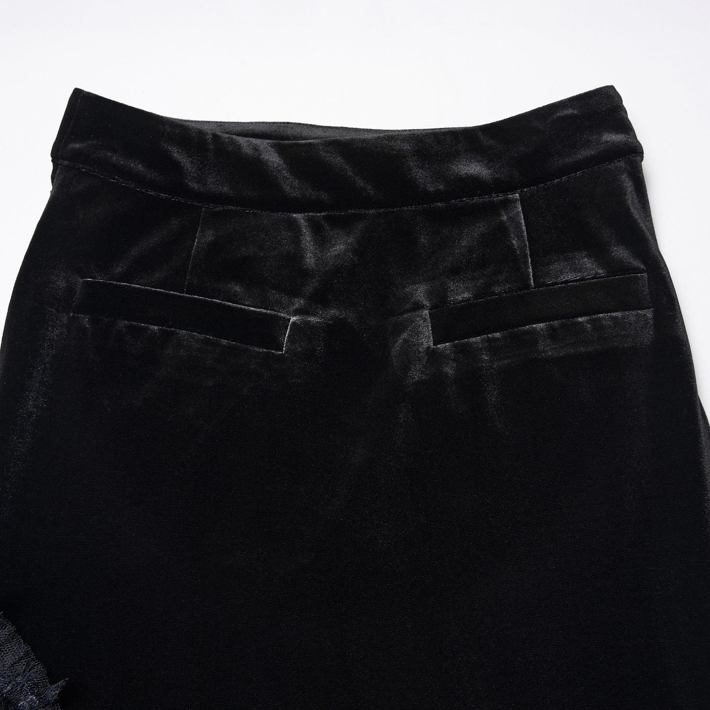 Broken Promise Maxi Rok Zwart