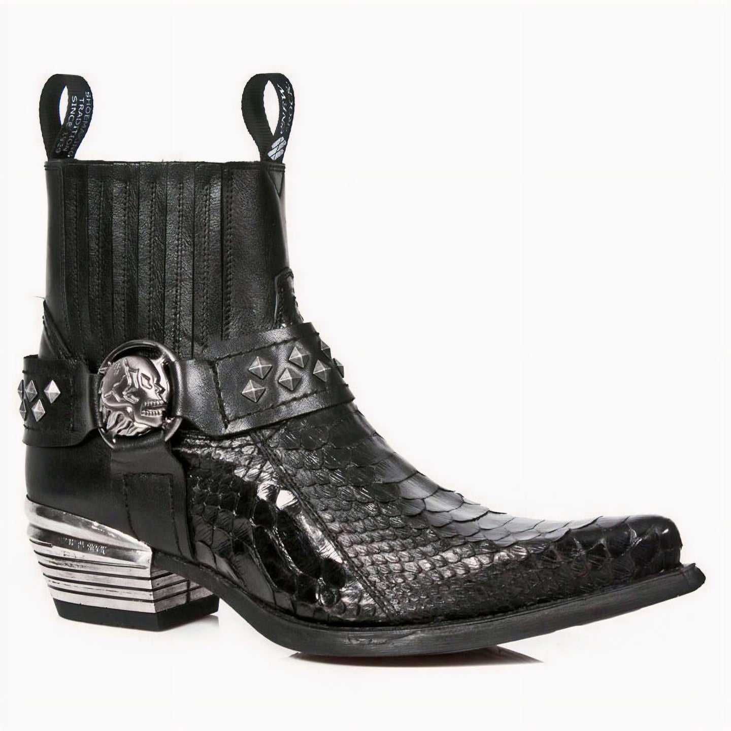 New Rock Enkellaarzen M.7995PT-S4