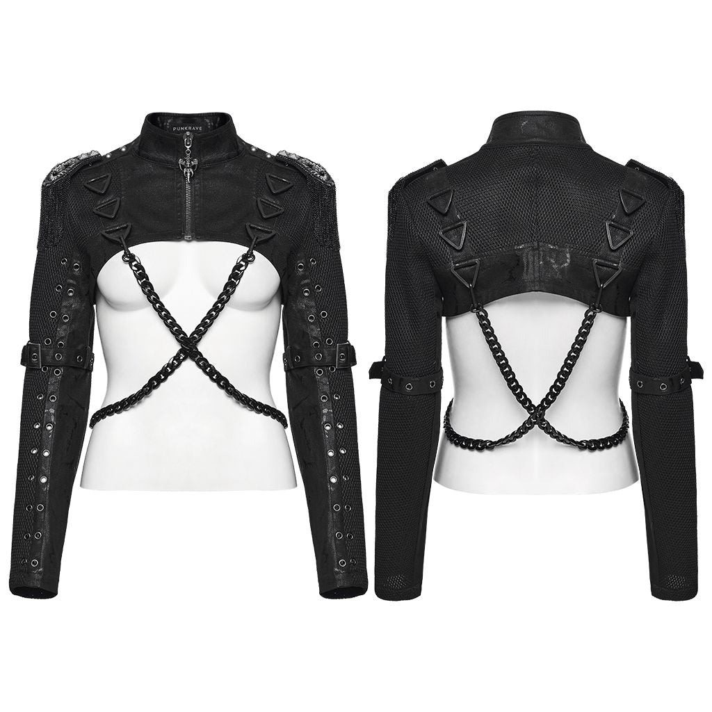 Punk Rave Black Mission Shrug Dames