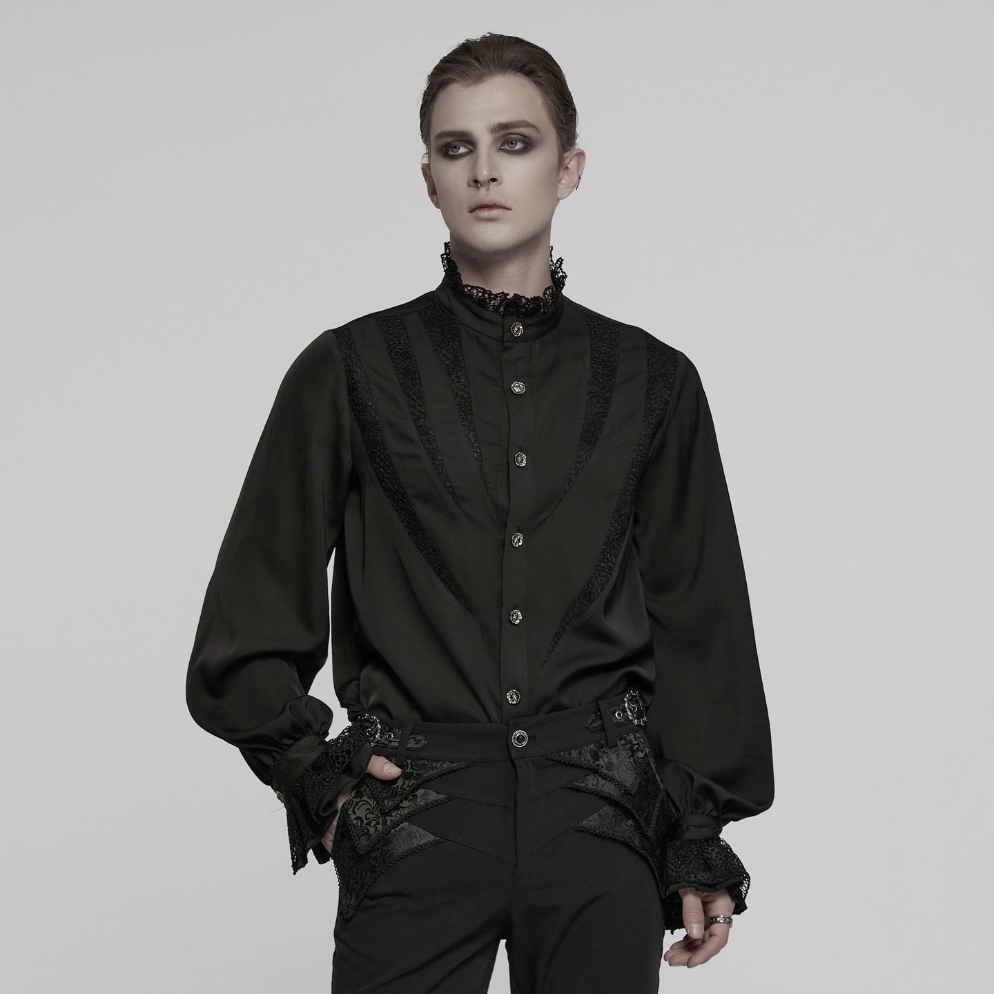 Punk Rave Gone Away Shirt Zwart