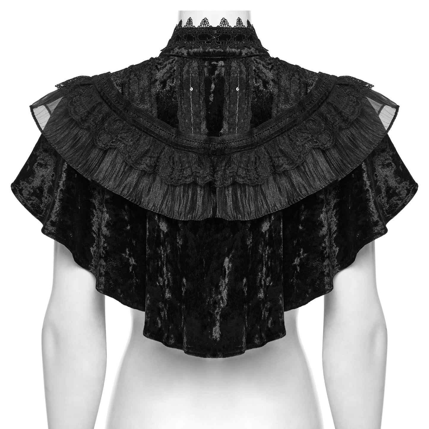 It's Gone Capelet Zwart