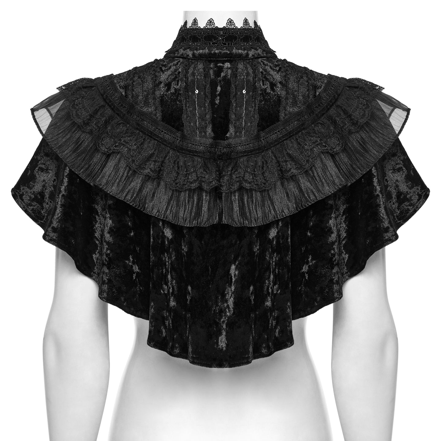 It's Gone Capelet Zwart