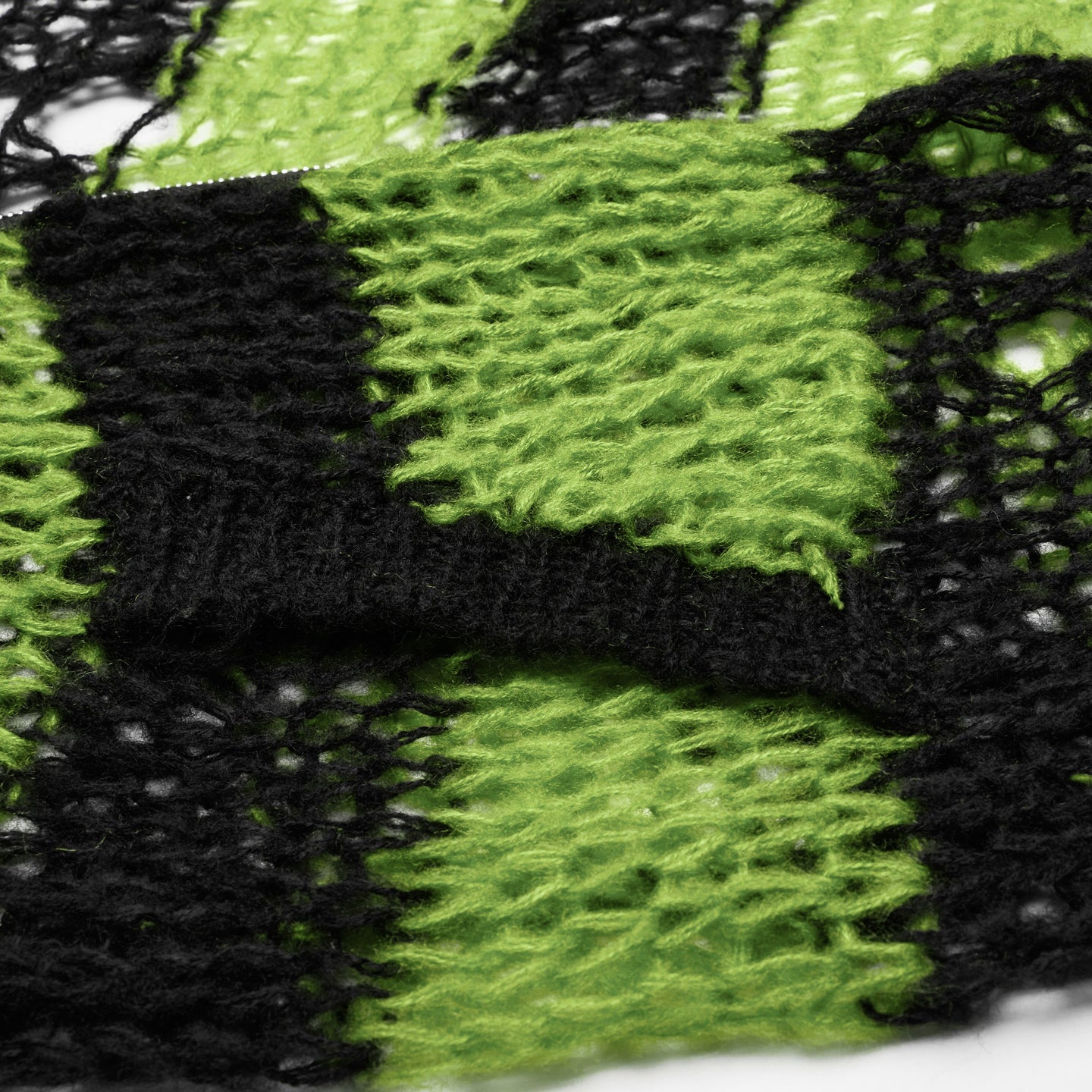 Viral Cardigan Black - Green