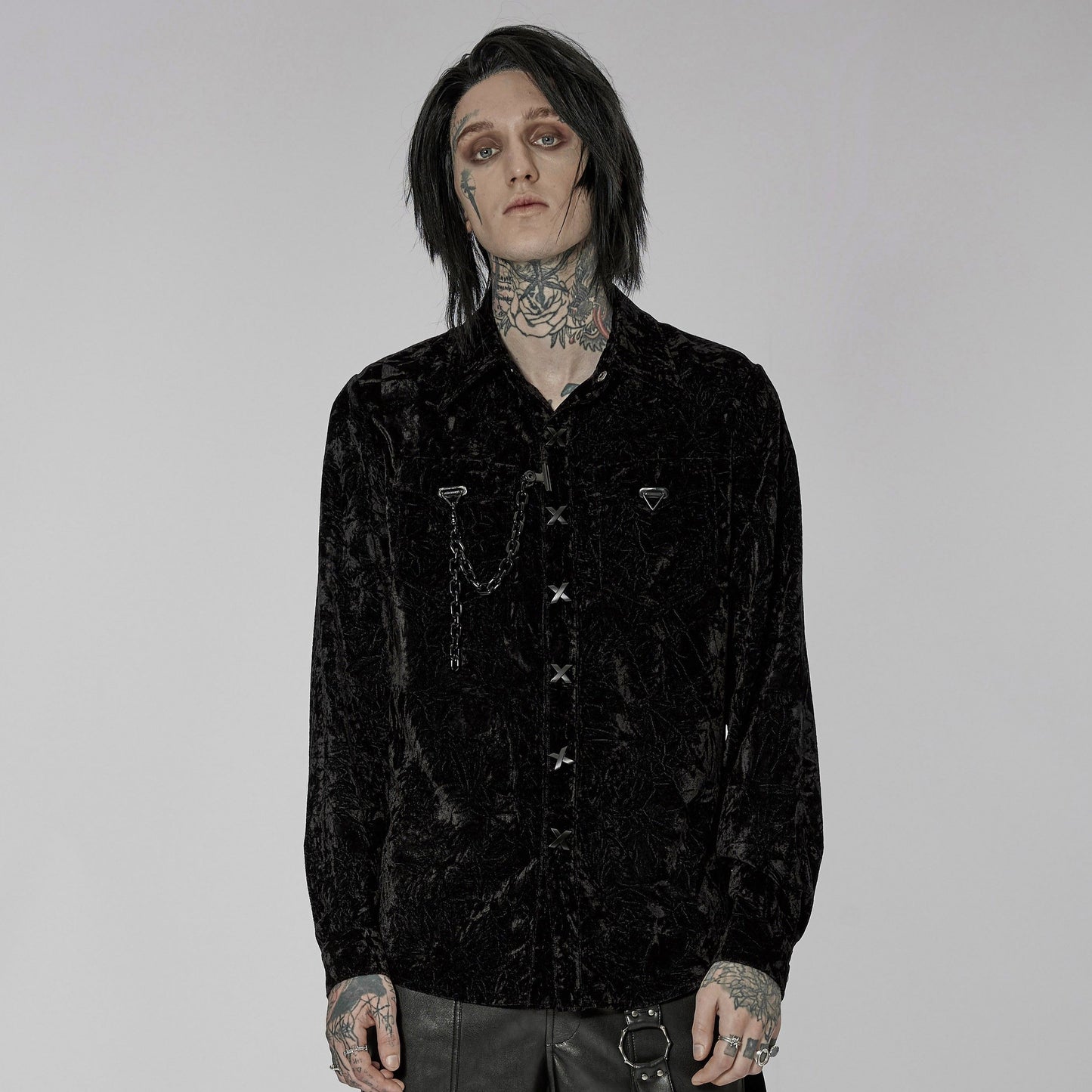 Crushed Shirt Black 