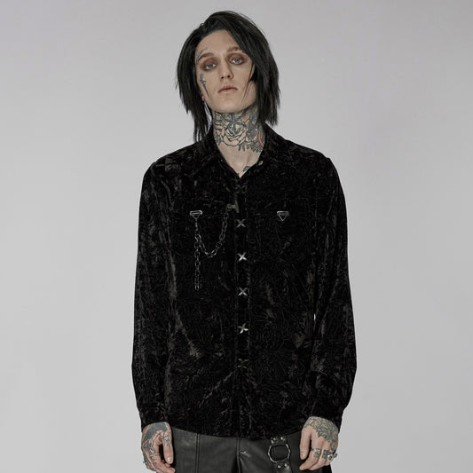 Crushed Shirt Zwart