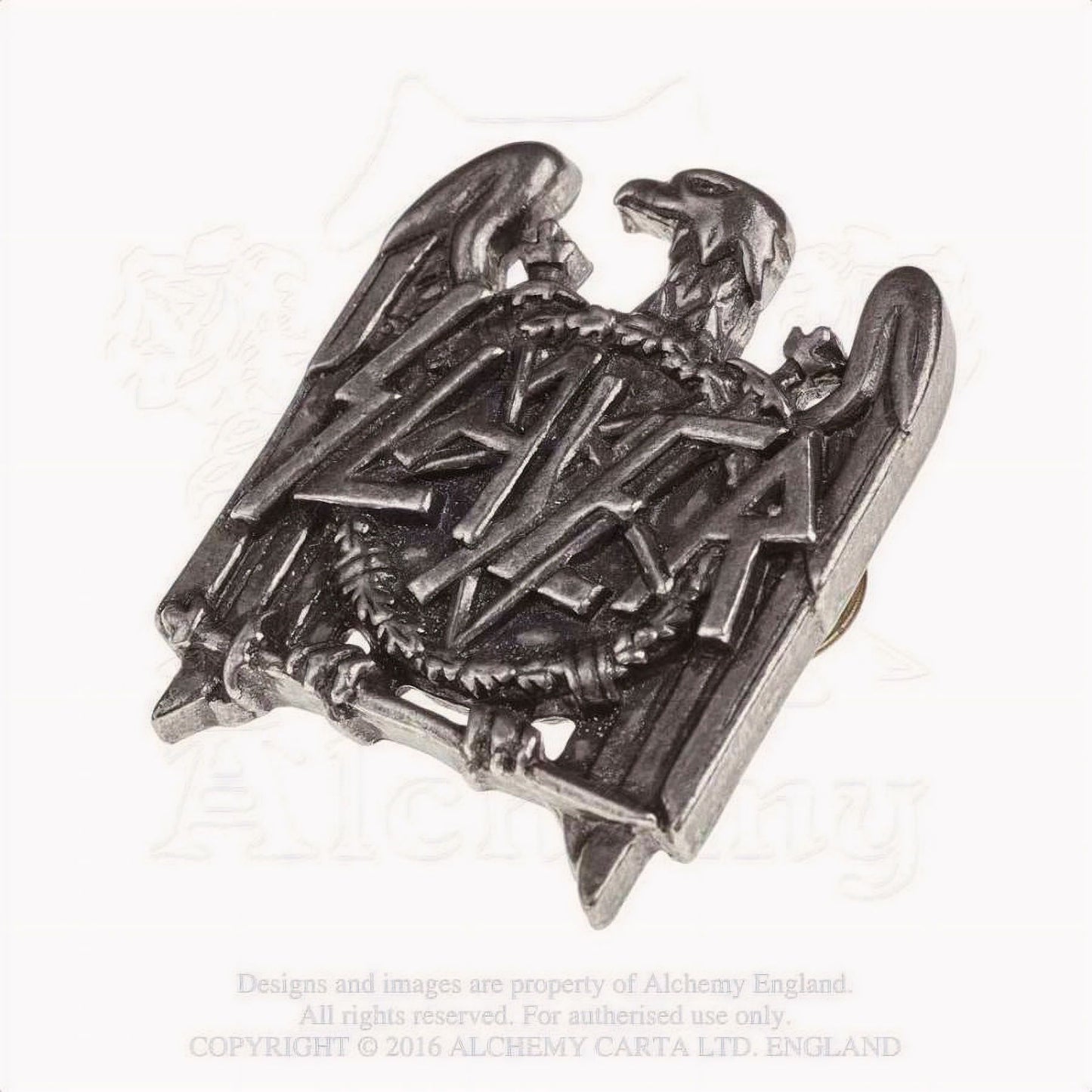 Slayer Eagle Logo Pin Badge