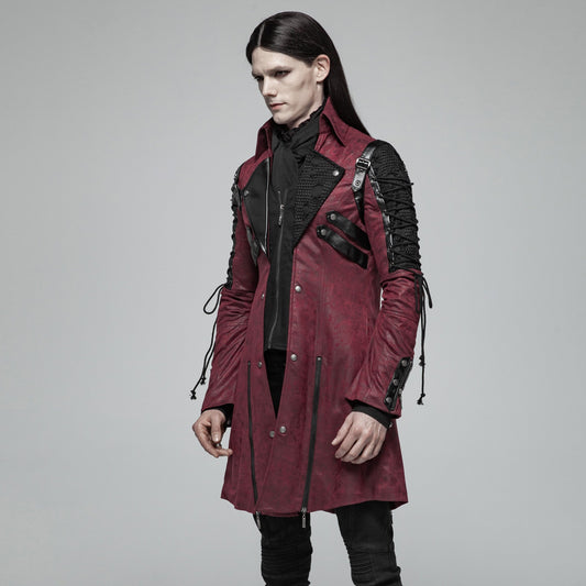 Calamitous Heren Jas Rood