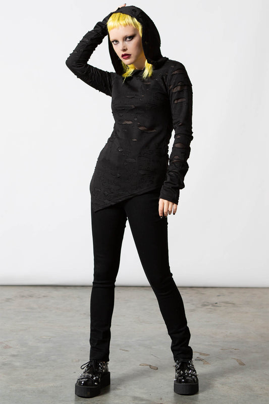 Killstar Infernia Hooded Top