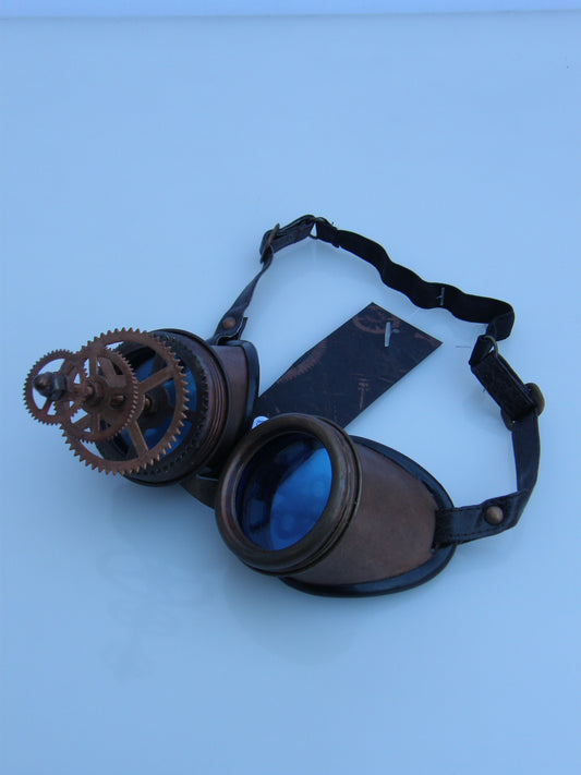 Goggles Telescopic Cog Bronze/Blue
