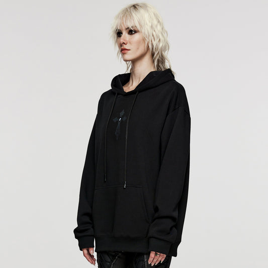 Black Cross Hoody