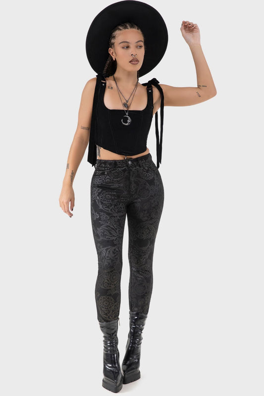 Killstar Nora Broek Black Lily