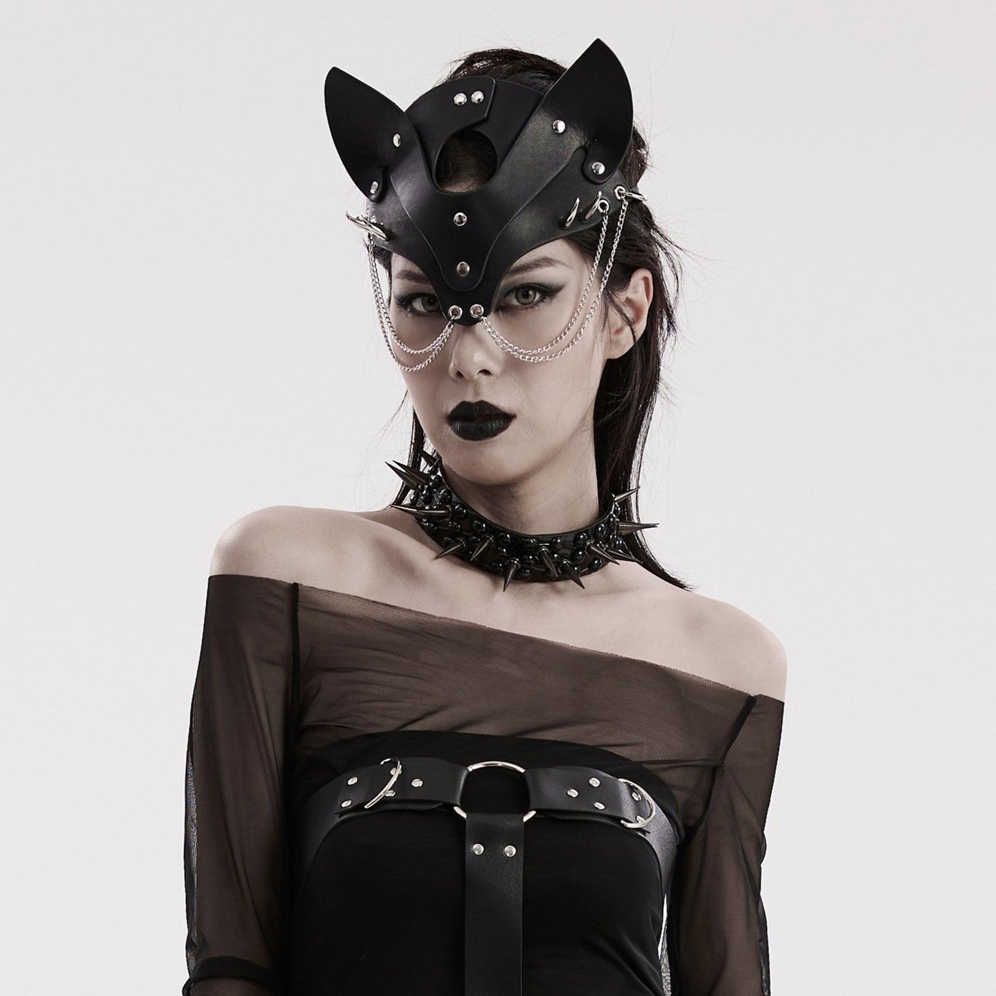 Chained Cat Mask