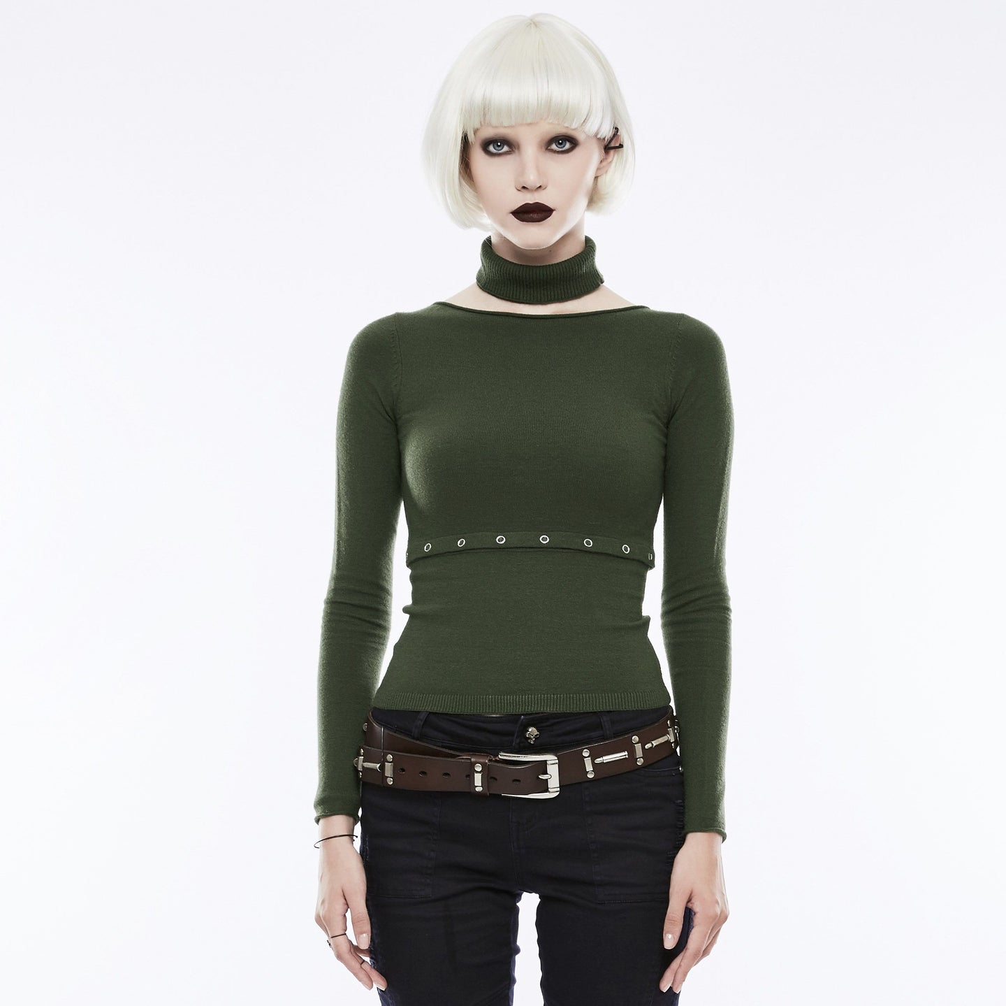 Restless Night Top Green