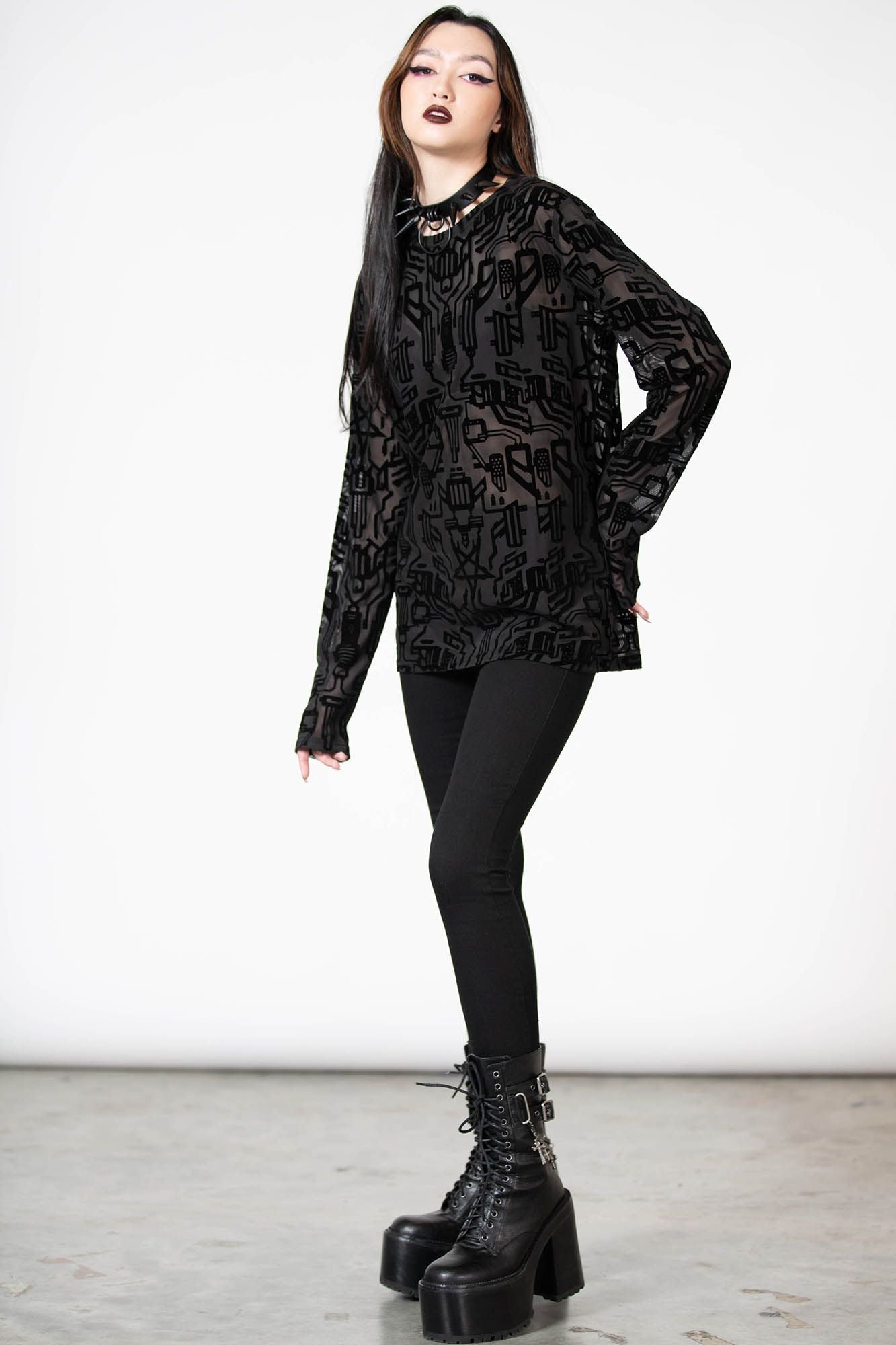 Killstar Cyborg Mesh Top