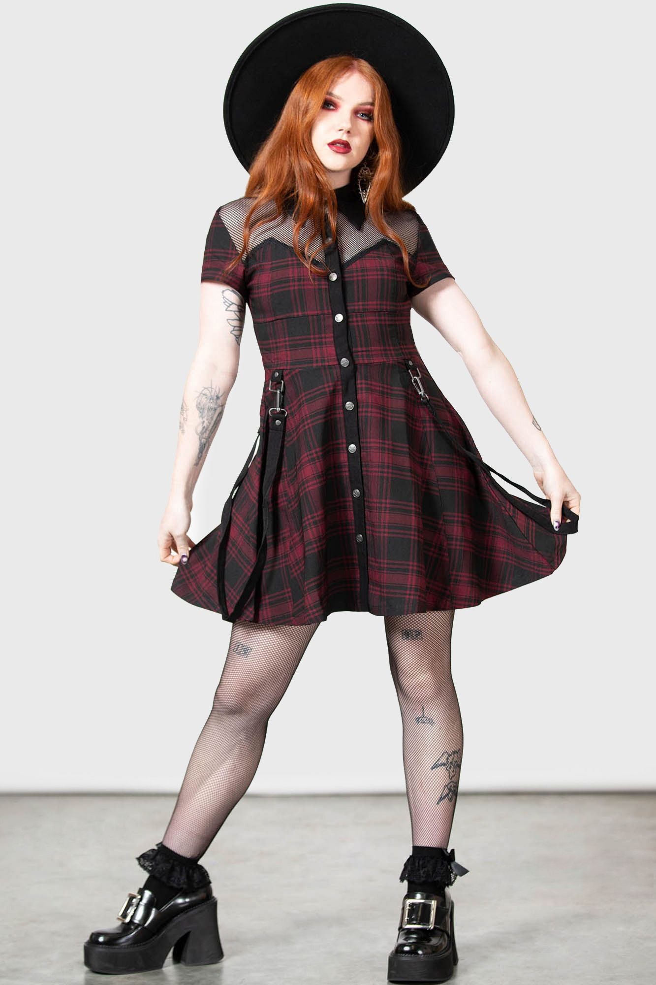 Killstar Hexellent Jurk Crimson
