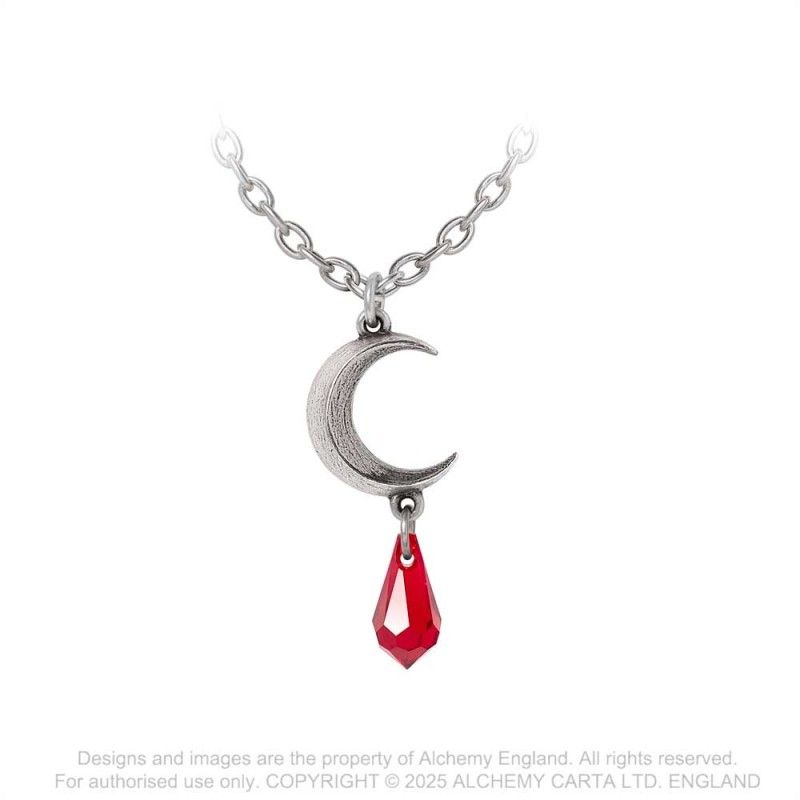 Tears of the Moon Halsketting Rood