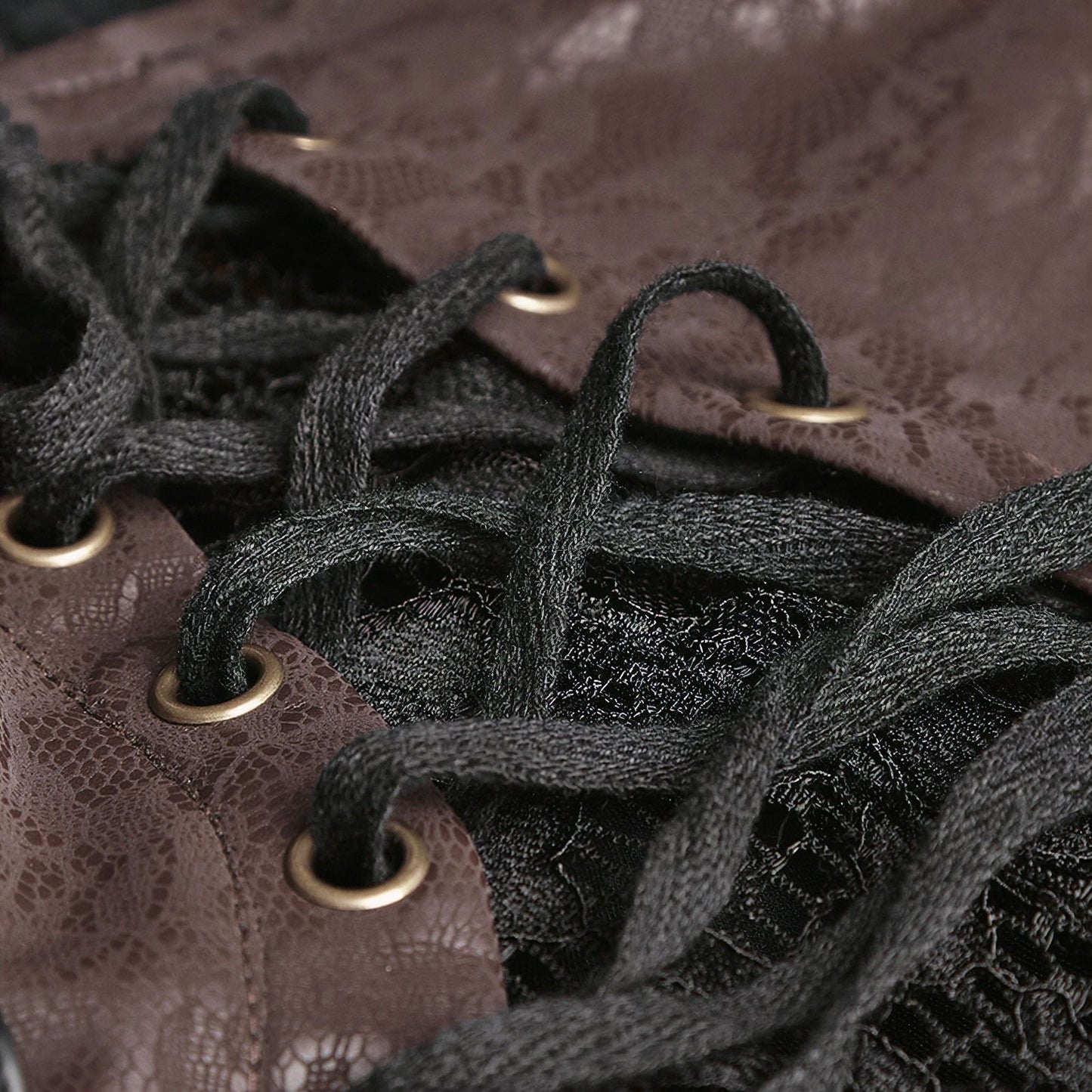 Noticed Top Zwart/Bruin