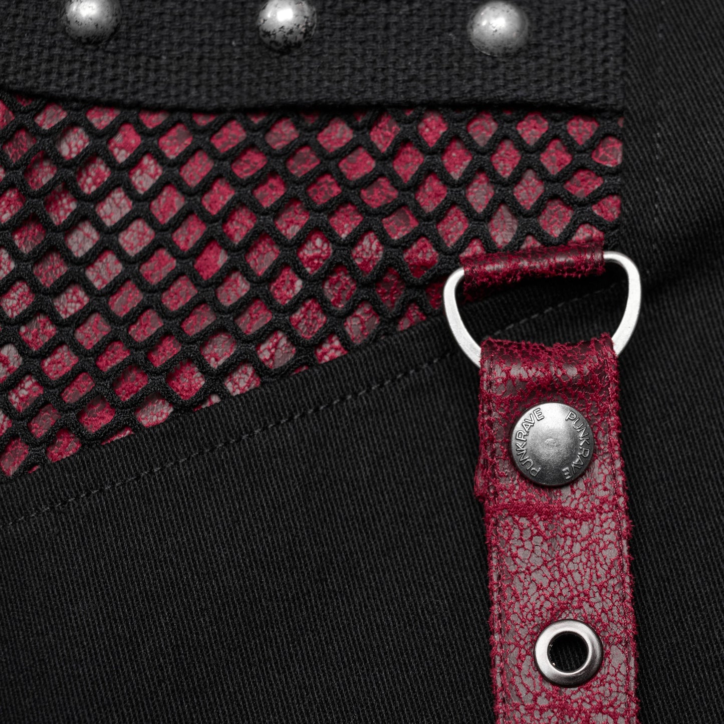 Denying Broek Zwart - Rood