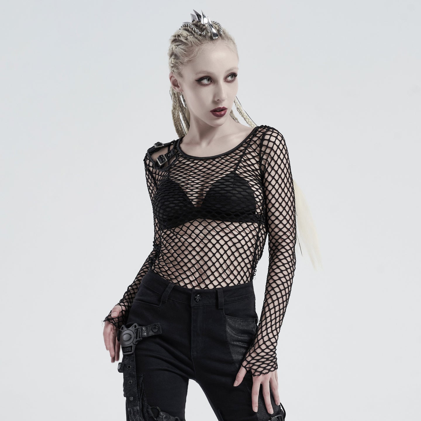 Under The Wire Top Zwart