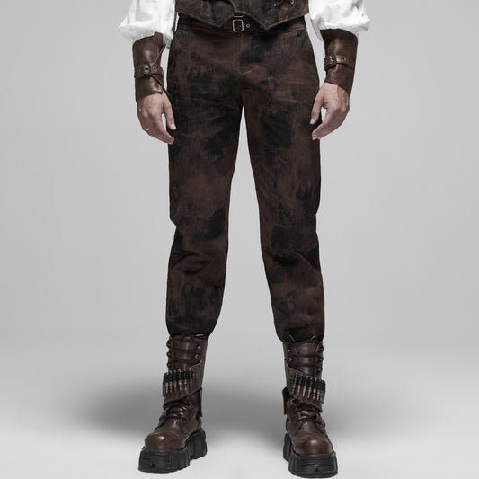 Exhausted Trousers Brown