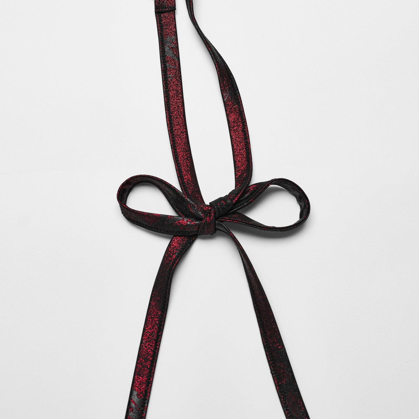 This Time Top Rood - Zwart