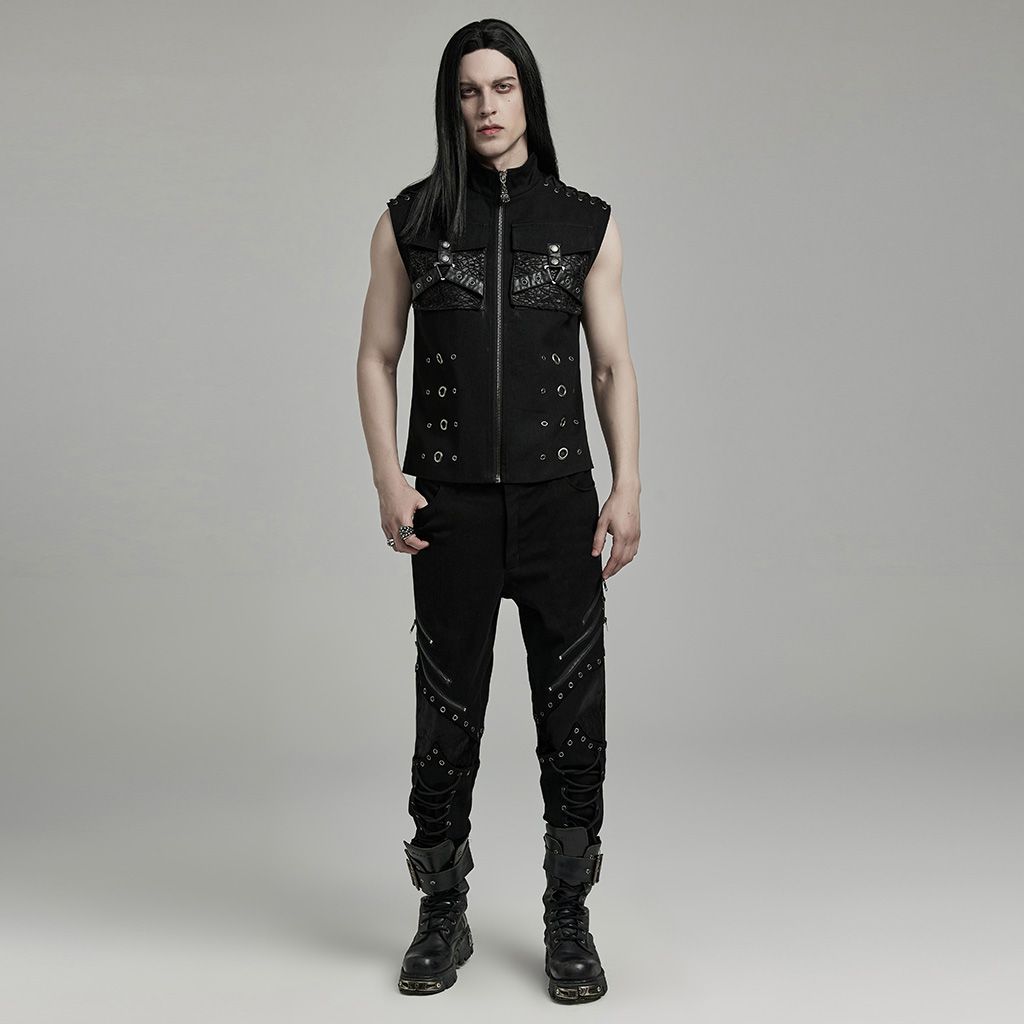 Pursuasive Waistcoat Zwart
