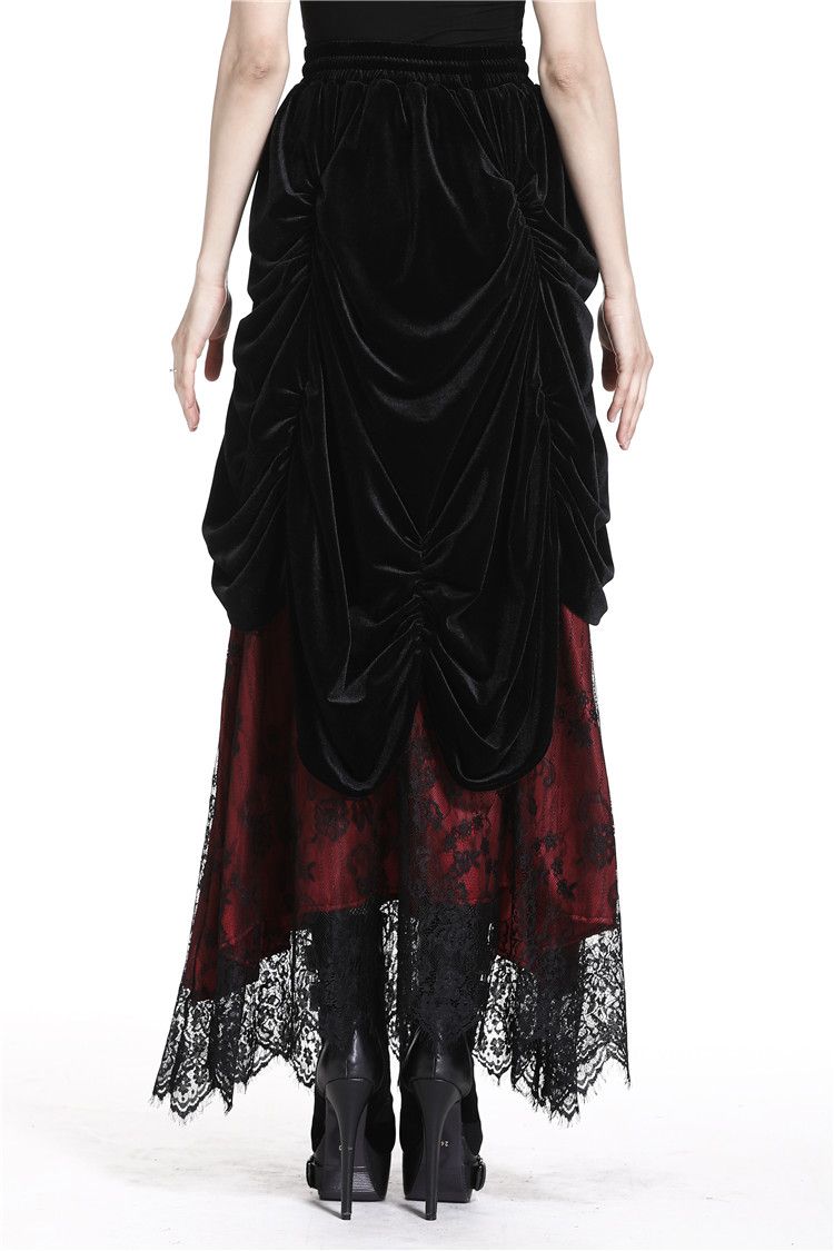 Dreaming Skirt Red - Black 