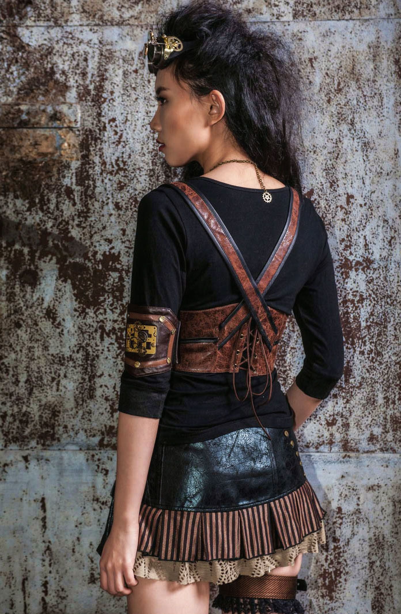 Steampunk Gear Arm Cuff