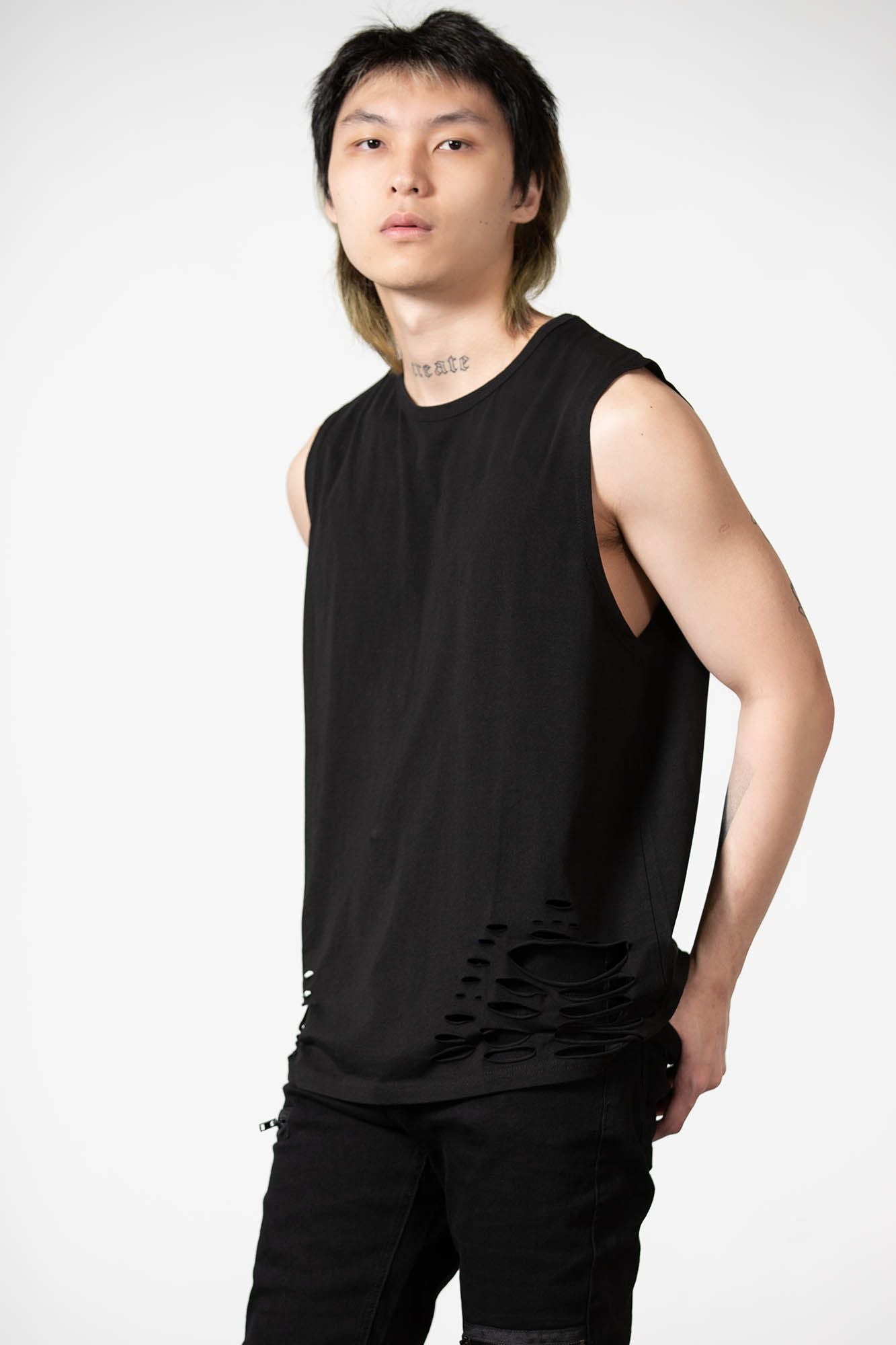 Killstar Total Trance Distressed Vest