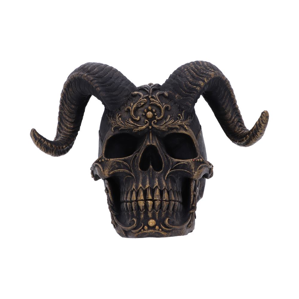 Diabolus Horned Skull 18 cm