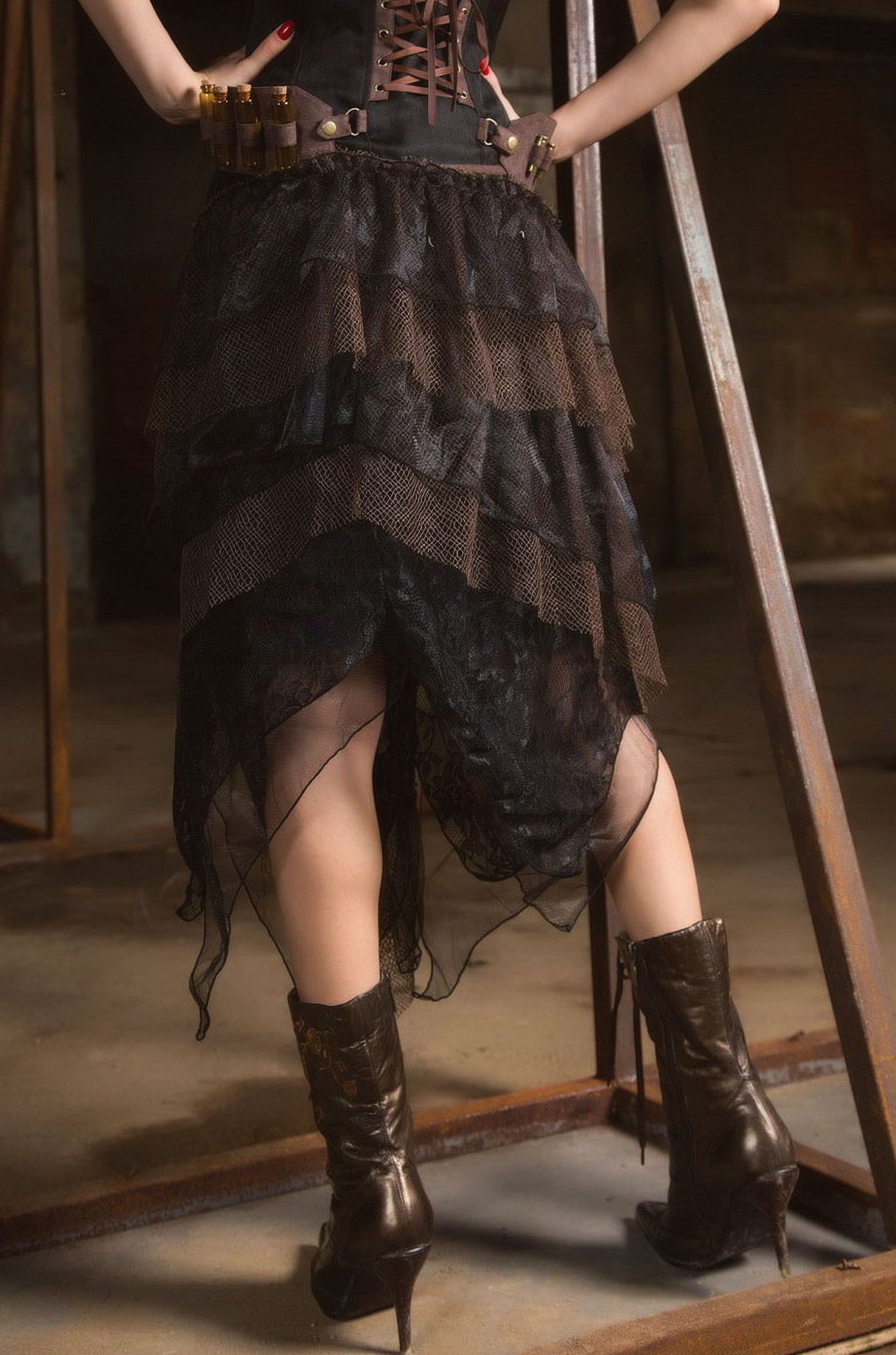 Scandal Rok Zwart/Bruin