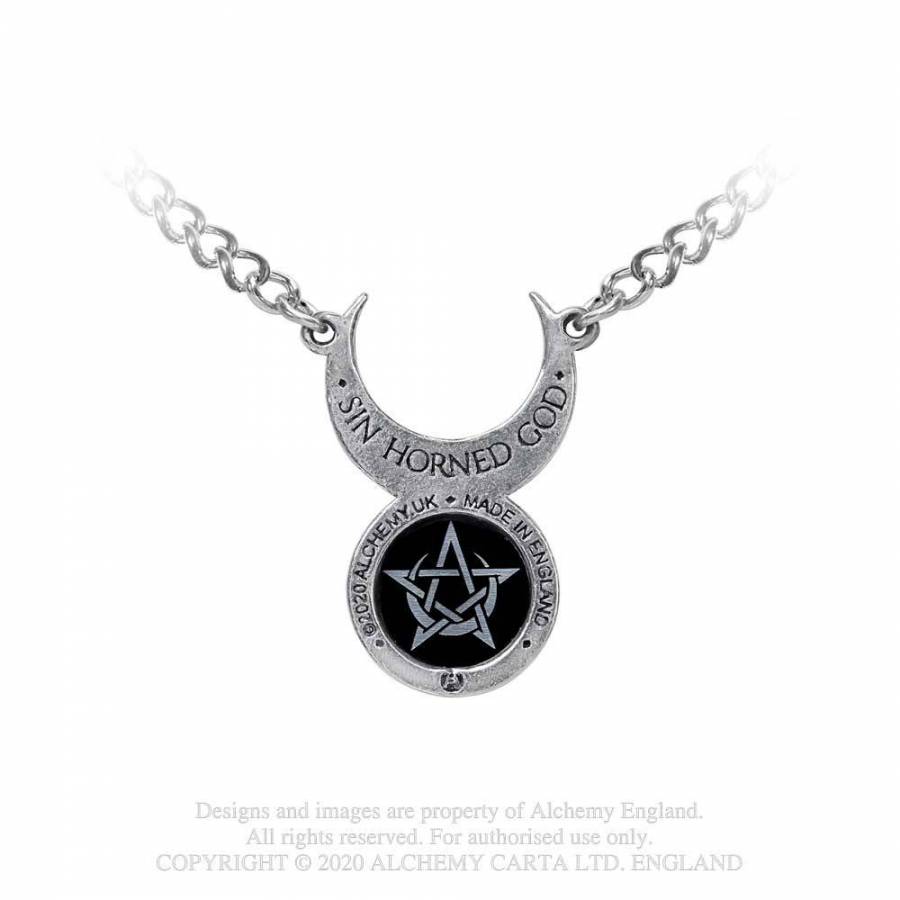 Sin Horned God Pendant - Necklace