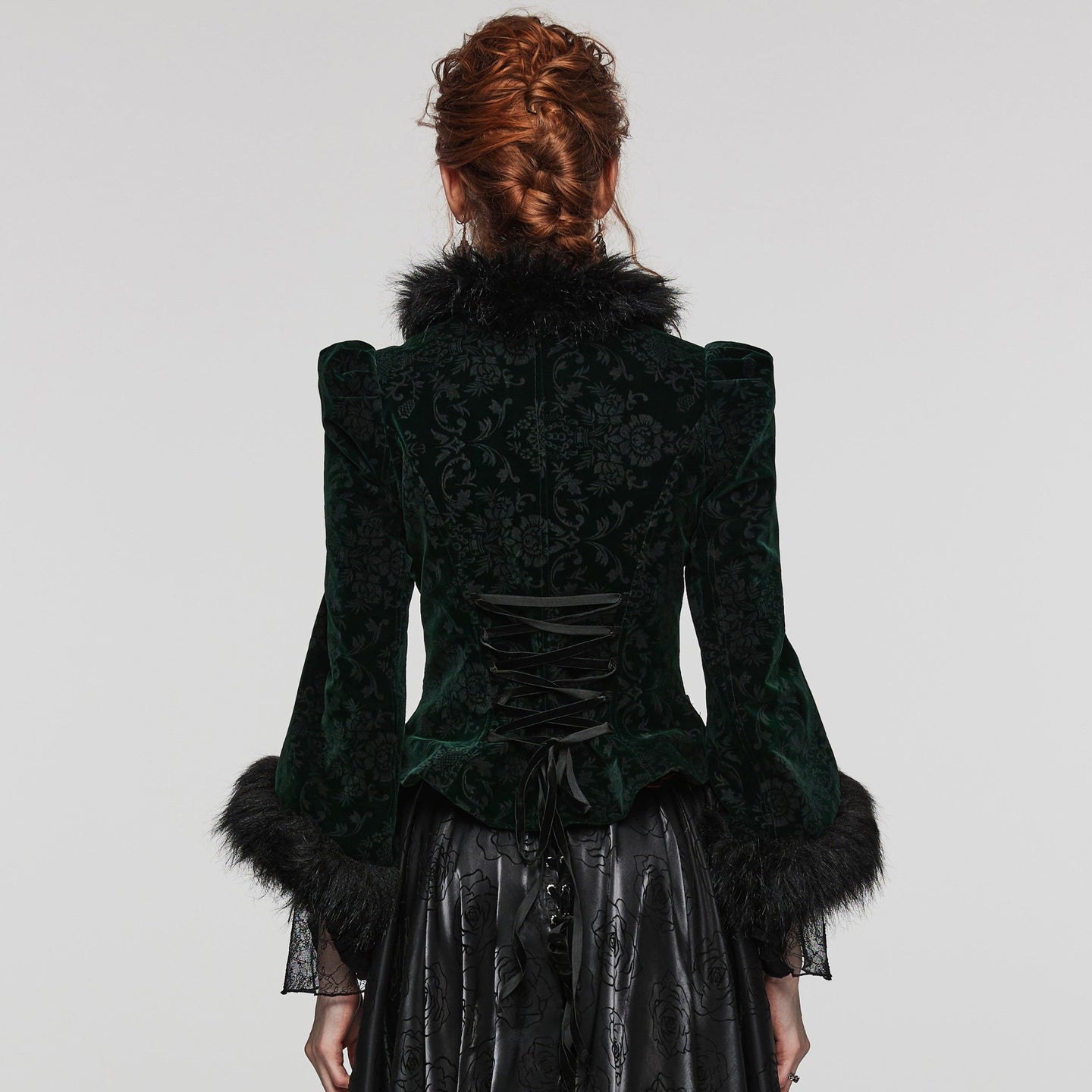 Wanting More Jas Groen - Zwart