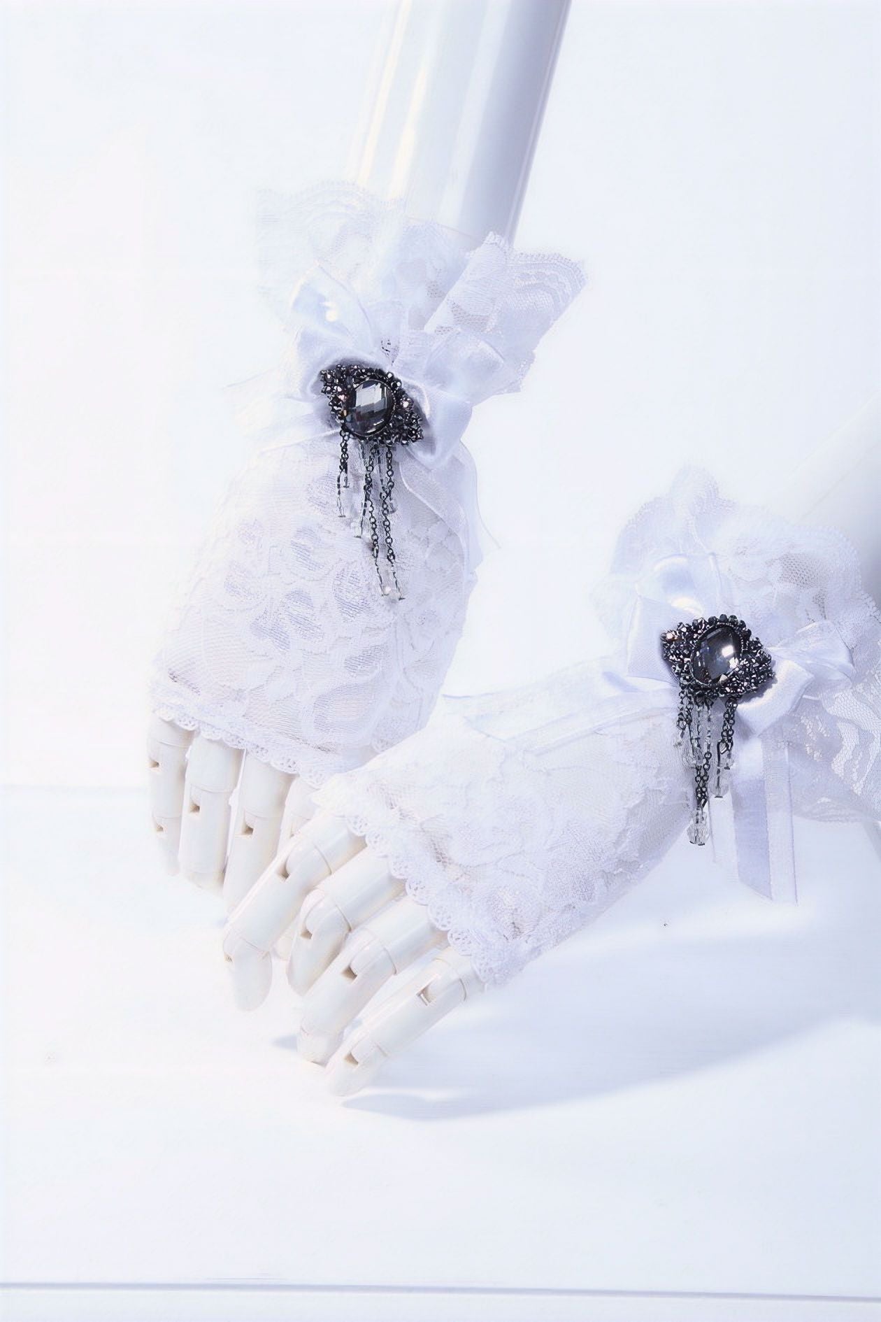 Handschoenen Rhinestones and Bows