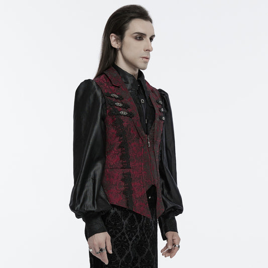 Punk Rave Forsaken Gilet Rood