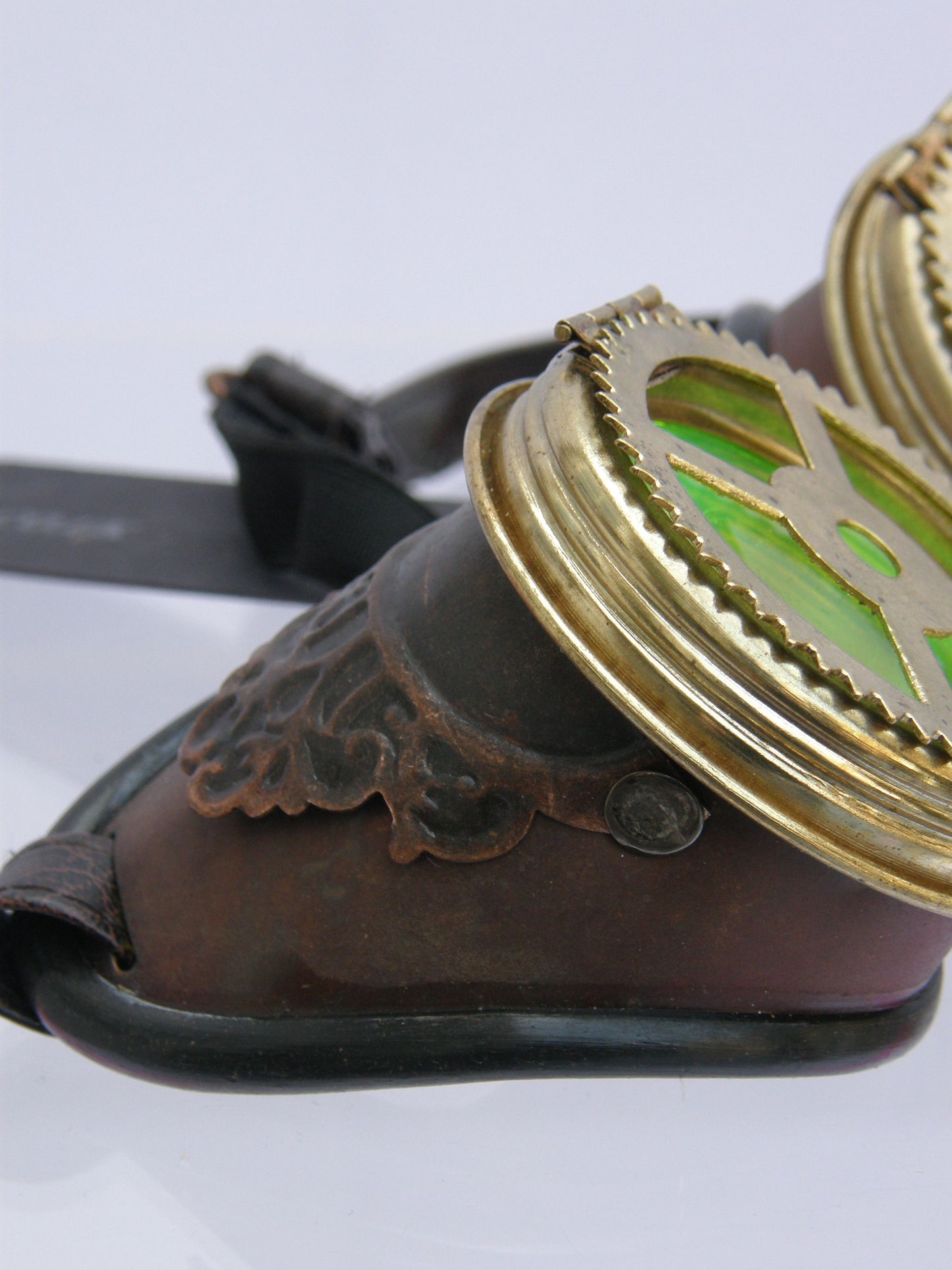 Steampunk Goggles Raised Cog Fronts