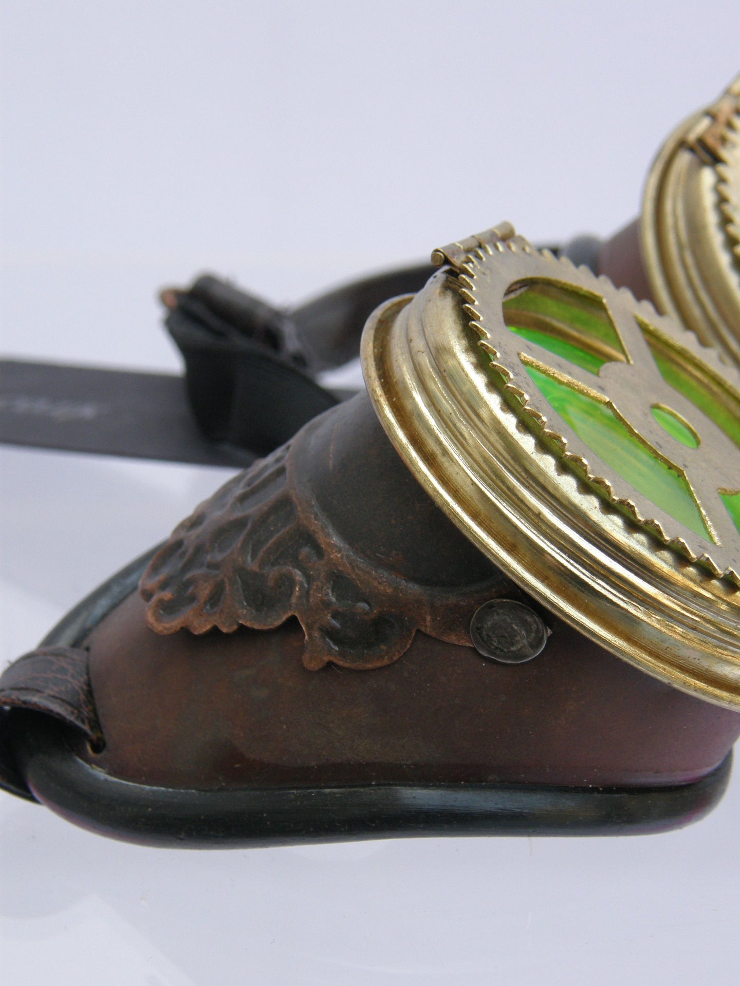 Steampunk Goggles Raised Cog Fronts
