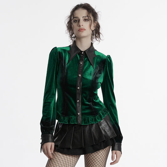 Expect Shirt Groen - Zwart