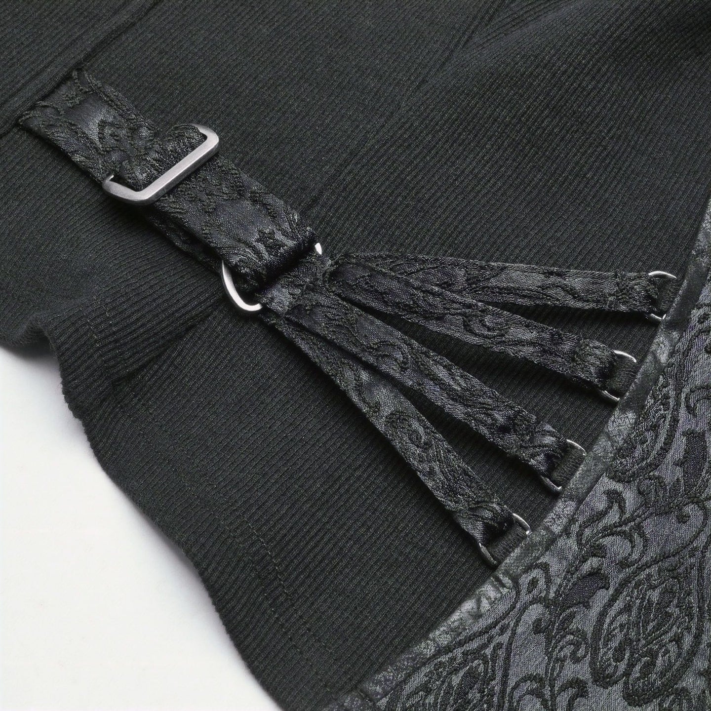 Take It All Corset Top Black/Green