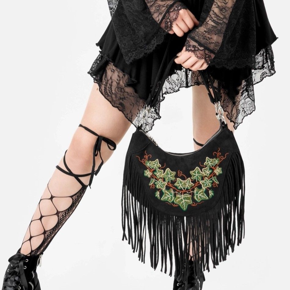 Tangled Vines Tassel Tas
