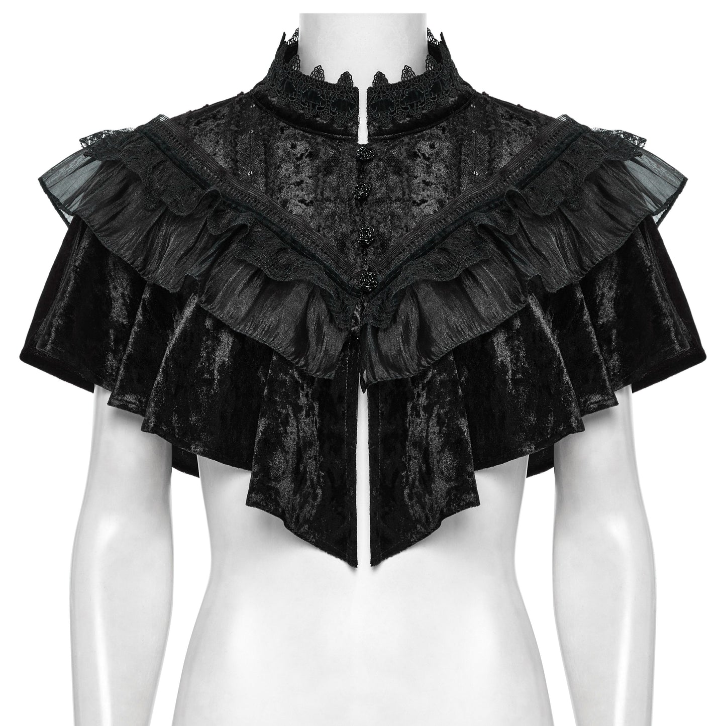 It's Gone Capelet Zwart