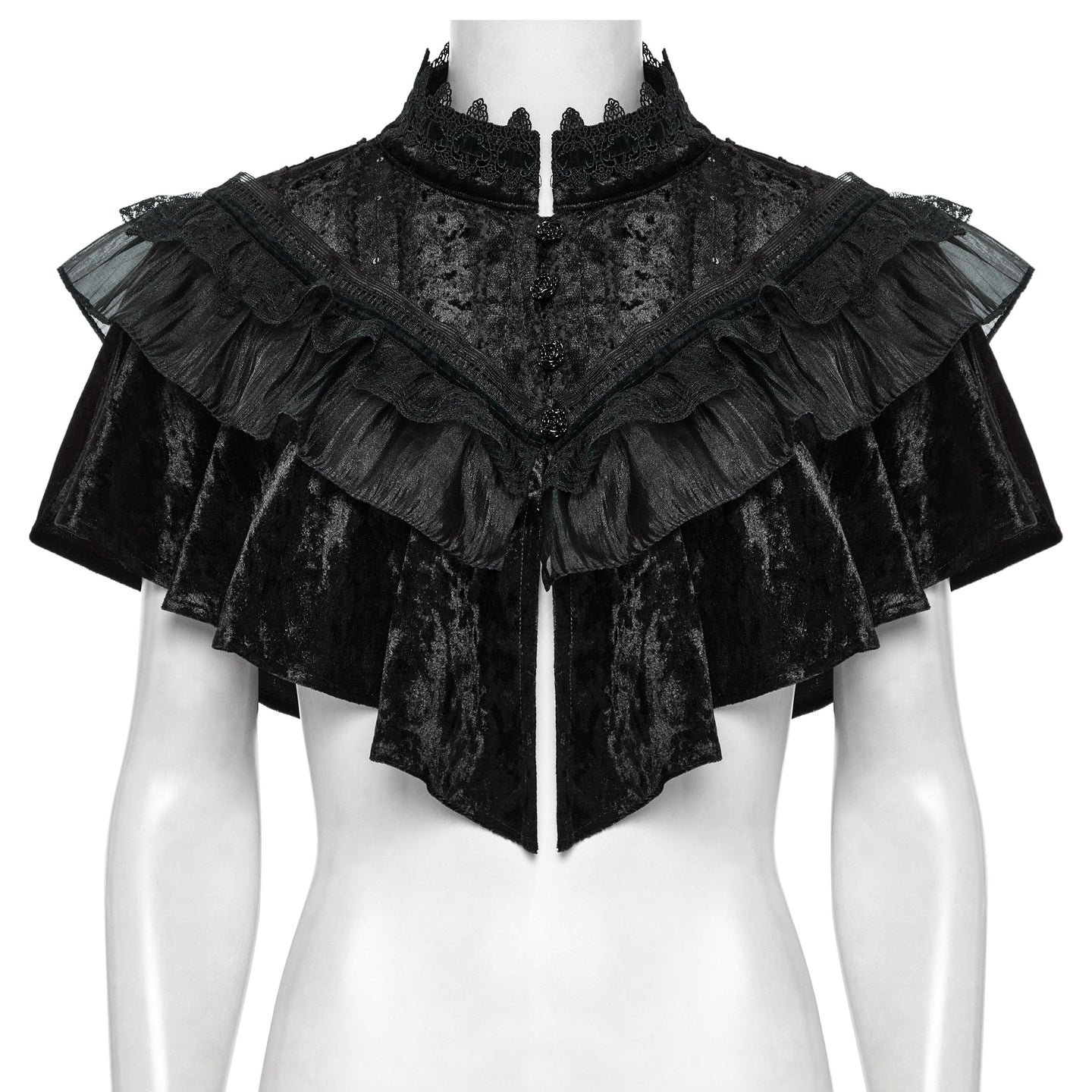 It's Gone Capelet Zwart